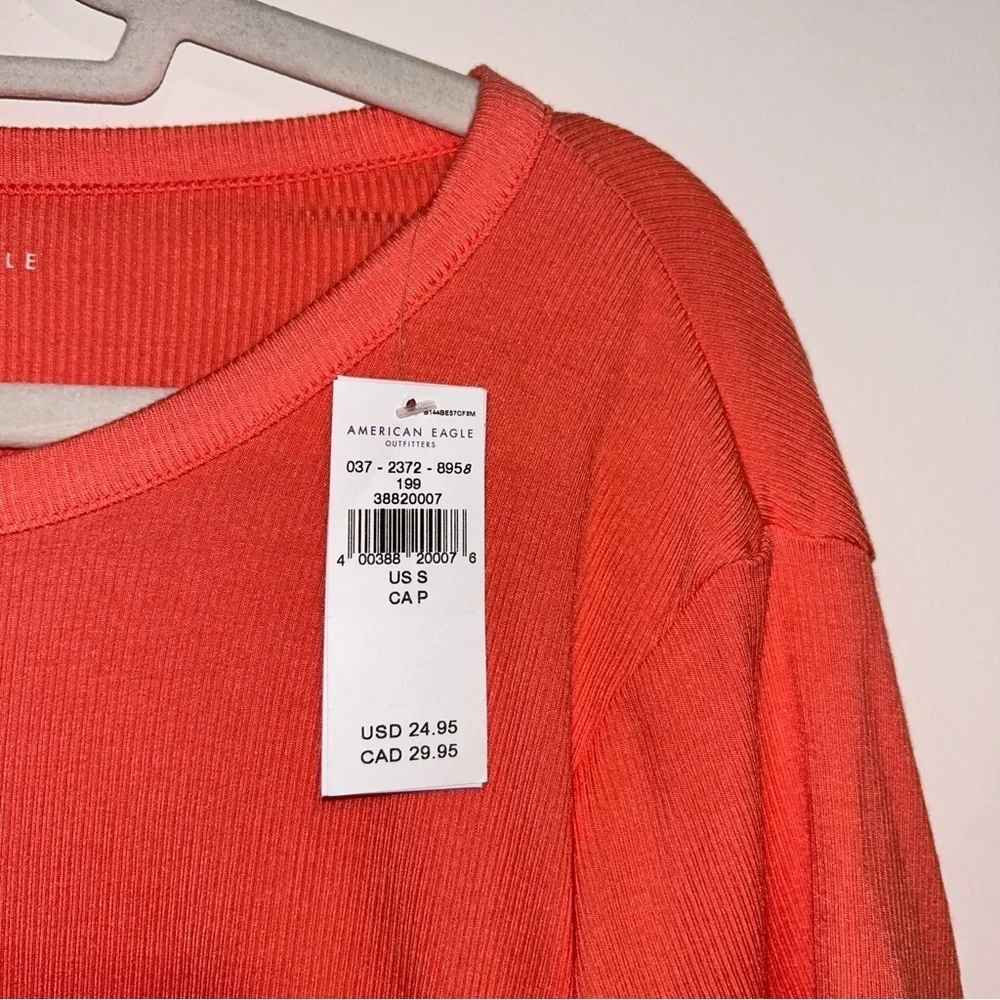 NWT American Eagle Soft & Sexy Rib Crop Top